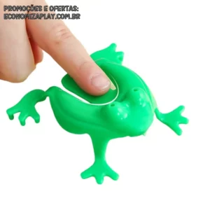 Prensa Bounce Frog Toy Reward Holiday Gift para crianças