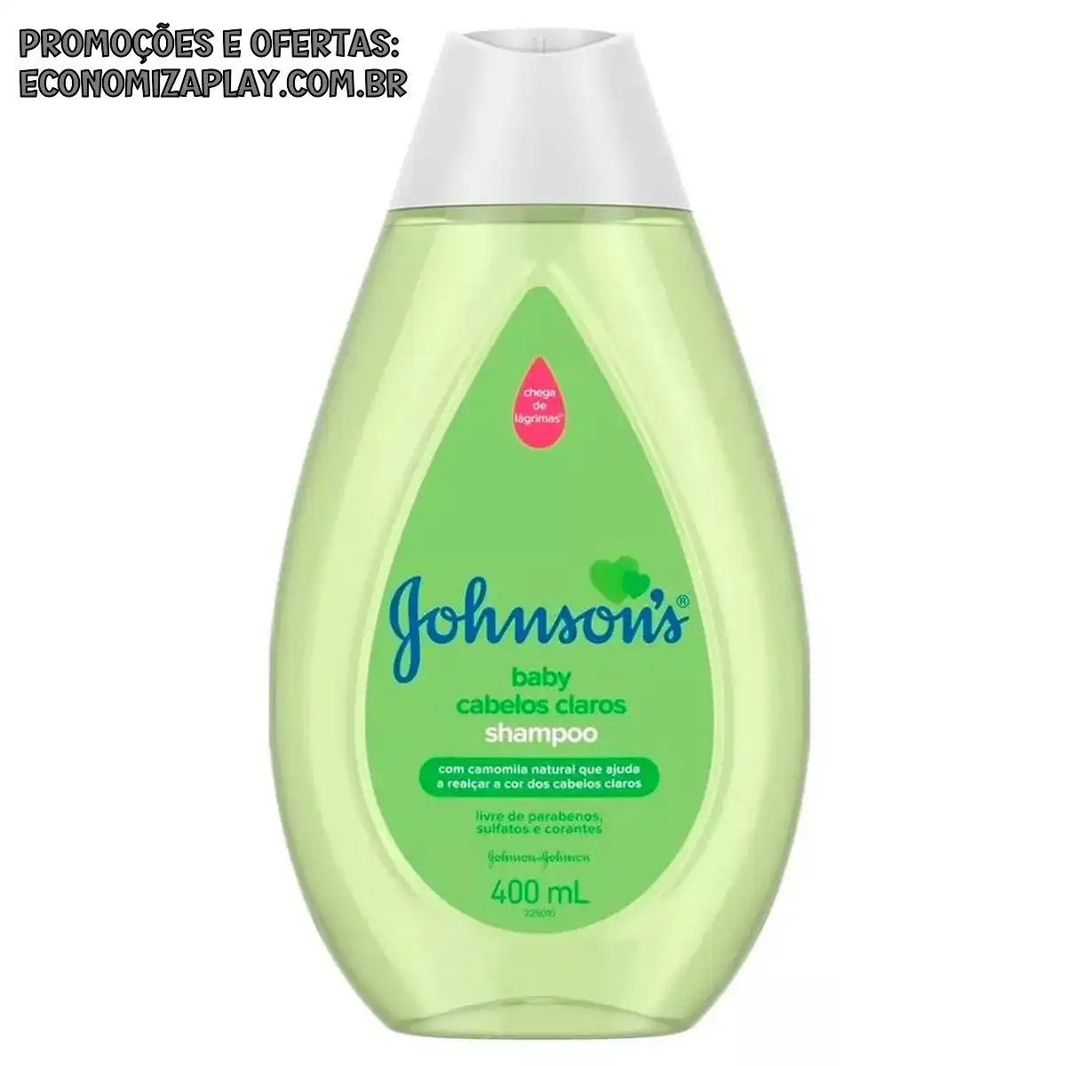 Shampoo Para Cabelos Claros Johnsons Baby 400ml