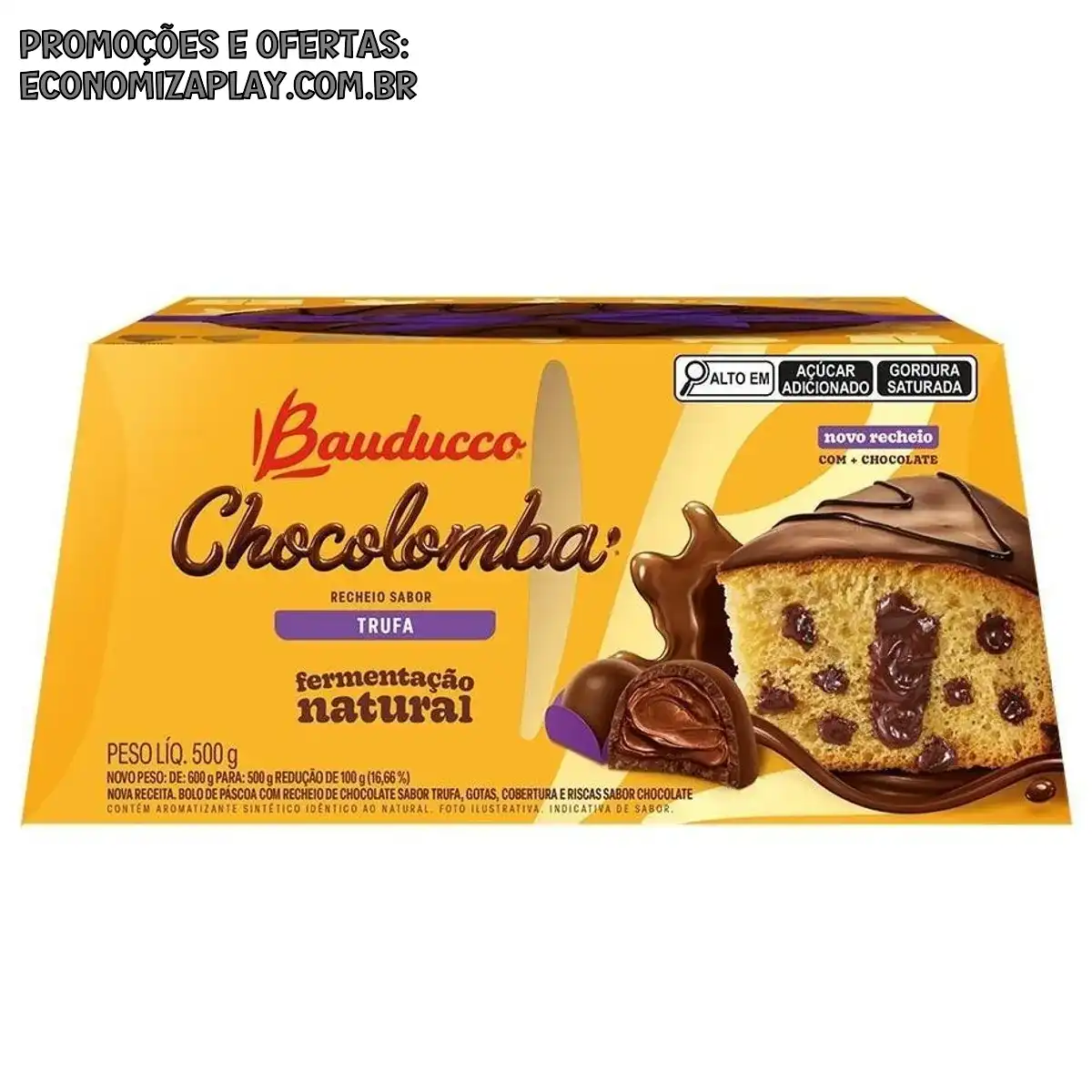 Chocolomba Trufa Bauducco 500g